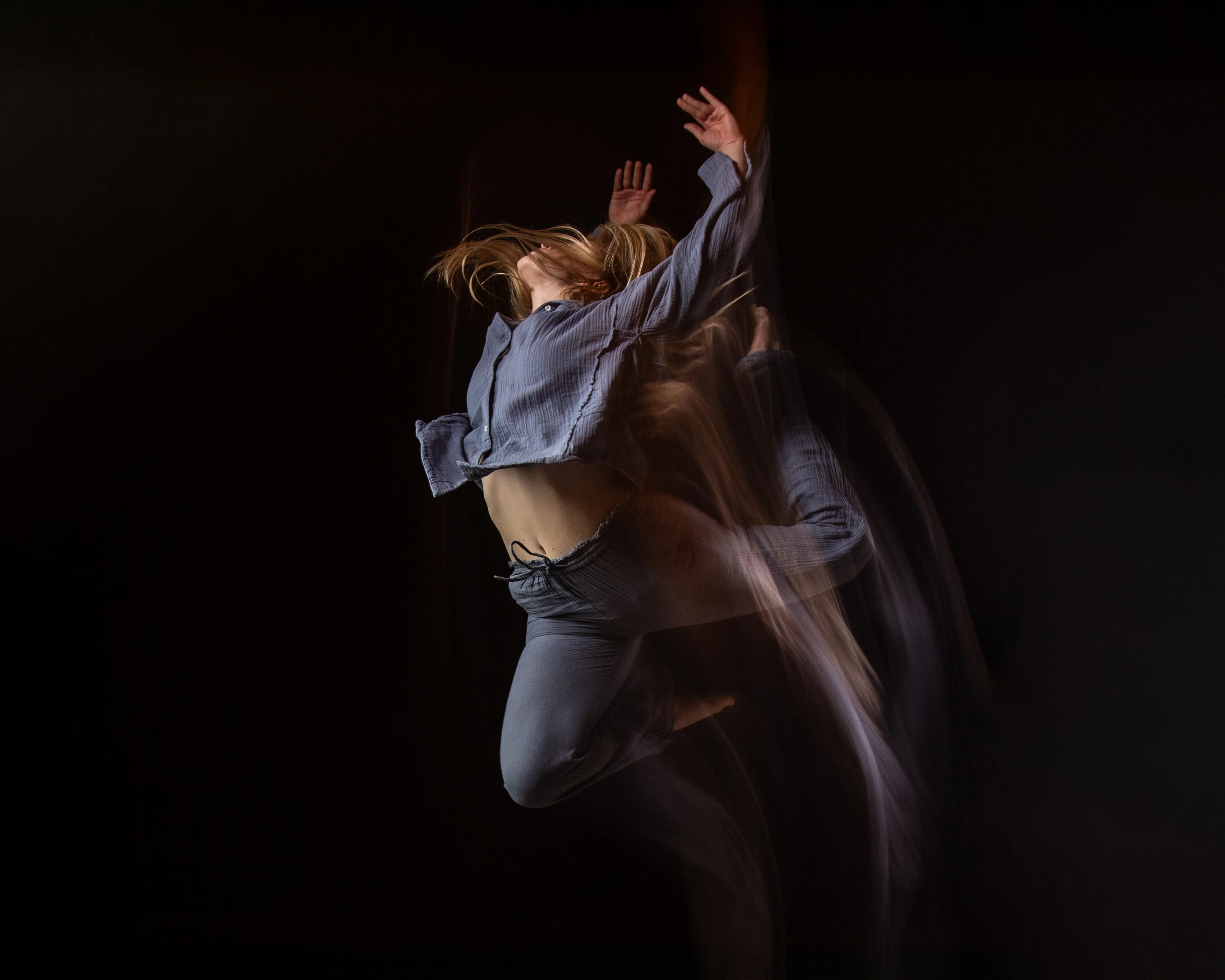 Fine-art portret in beweging